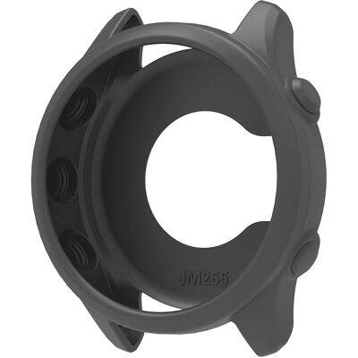 Garmin Forerunner 255 -kellon kotelo Pudotusta kestävä silikonikellon suojus - Harmaa Garmin Forerunner 255 -kellon kotelo Pudotusta kestävä silikonikellon suojus - Harmaa