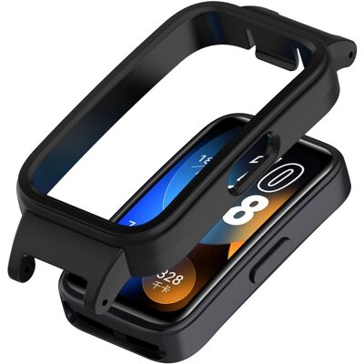 12MM Smart Watch Case Huawei Band 10 NFC / 10 / 9 NFC / 9 / 8 NFC / 8 Kevyt kolhun kestävä suojakehys - Musta 12MM Smart Watch Case Huawei Band 10 NFC / 10 / 9 NFC / 9 / 8 NFC / 8 Kevyt kolhun kestävä suojakehys - Musta