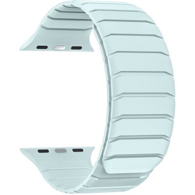 Kellonauha Apple Watch Series 10 Ultra 9 8 7 SE (2023) SE (2022) SE 6 5 4 3 2 1 46mm 49mm 45mm 44mm 42mm Silikoni magneettiranneke - Vaaleansininen Kellonauha Apple Watch Series 10 Ultra 9 8 7 SE (2023) SE (2022) SE 6 5 4 3 2 1 46mm 49mm 45mm 44mm 42mm Silikoni magneettiranneke - Vaaleansininen