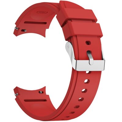 Silikoninen ranneke Samsung Galaxy Watch 5 / 4 - Punainen Silikoninen ranneke Samsung Galaxy Watch 5 / 4 - Punainen