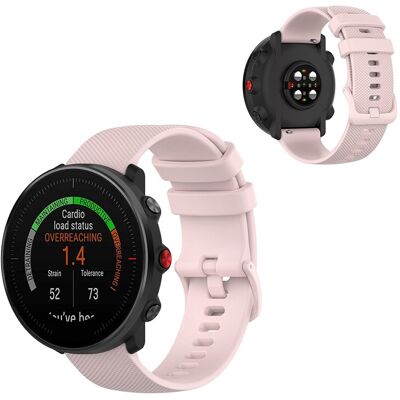 Polar Vantage M / Garmin Vivoactive 4 / Huawei Watch GT silikonikellonauha - Pinkki Polar Vantage M / Garmin Vivoactive 4 / Huawei Watch GT silikonikellonauha - Pinkki