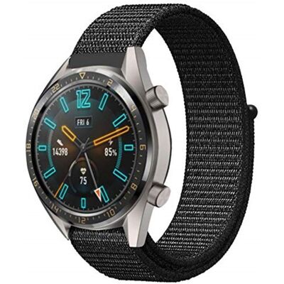 22mm:n nailonranne Huawei GT / Watch 2 Pro / Magic - Älykellonranne 22mm:n nailonranne Huawei GT / Watch 2 Pro / Magic - Älykellonranne