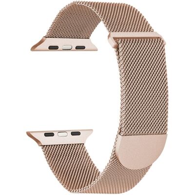 Apple Watch Series 8 (45mm) / Watch Ultra metalliranneke - Ruusukulta Apple Watch Series 8 (45mm) / Watch Ultra metalliranneke - Ruusukulta