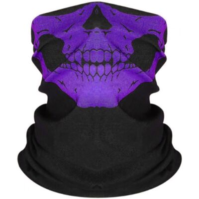 Kallonaamio - Violetti - Huivi - Bandana - Kaulasuoja - Hiihtomaski Kallonaamio - Violetti - Huivi - Bandana - Kaulasuoja - Hiihtomaski