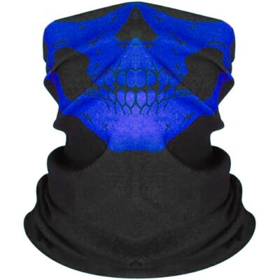 Awendela - Skull Balaclava - Musta pääkallokuvio - 47x23 cm - Balaclava Awendela - Skull Balaclava - Musta pääkallokuvio - 47x23 cm - Balaclava