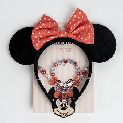 Disney Mimmi Hiiri Korut ja Hiuspanta Setti Disney Mimmi Hiiri Korut ja Hiuspanta Setti