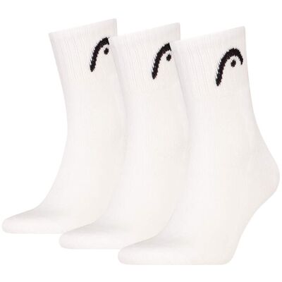 Head Tennis Socks 3-pack Club Short Crew Head Tennis Socks 3-pack Club Short Crew