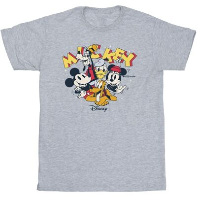 Disney Miesten Mikki Hiiri -ryhmä T-paita Disney Miesten Mikki Hiiri -ryhmä T-paita