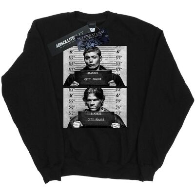 Supernatural Miesten Winchester Mugshots -collegepaita Supernatural Miesten Winchester Mugshots -collegepaita