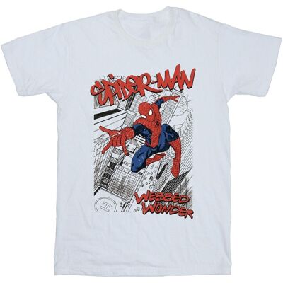 Marvel Miesten Hämähäkkimies Sketch City T-paita Marvel Miesten Hämähäkkimies Sketch City T-paita