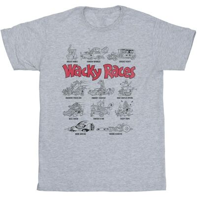 Wacky Races Miesten autojen kokoonpano T-paita Wacky Races Miesten autojen kokoonpano T-paita