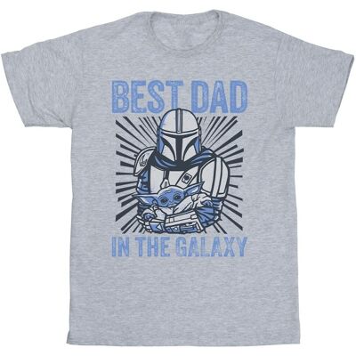 Star Wars Miesten Mandalorian Paras Isä Galaksi T-paita Star Wars Miesten Mandalorian Paras Isä Galaksi T-paita