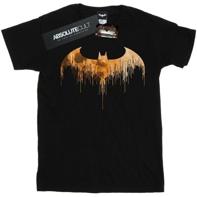 DC Comics Miesten Batman Arkham Knight Halloween Moon Logo Fill T-paita DC Comics Miesten Batman Arkham Knight Halloween Moon Logo Fill T-paita