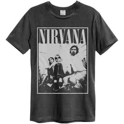 Amplified Unisex Aikuisten Group Shot Nirvana T-paita Amplified Unisex Aikuisten Group Shot Nirvana T-paita
