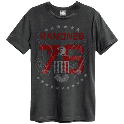 Amplified Unisex Aikuisten 1976 Ramones T-paita Amplified Unisex Aikuisten 1976 Ramones T-paita