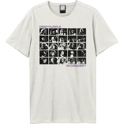 Amplified Unisex Aikuisten In Concert Deep Purple T-paita Amplified Unisex Aikuisten In Concert Deep Purple T-paita