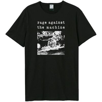 Amplified Unisex Aikuisten Monk Fire Rage Against the Machine T-paita Amplified Unisex Aikuisten Monk Fire Rage Against the Machine T-paita