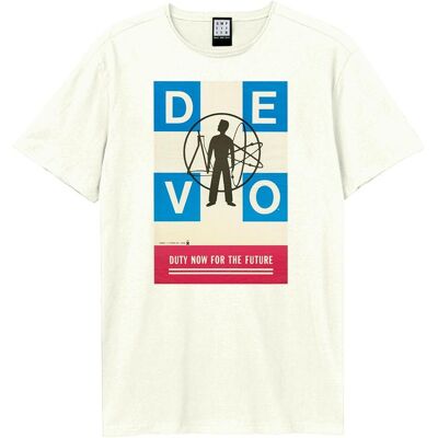 Amplified Unisex aikuisten Duty Now For The Future DEVO T-paita Amplified Unisex aikuisten Duty Now For The Future DEVO T-paita