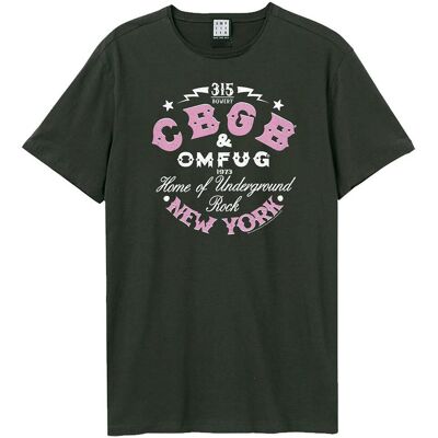 Amplified Unisex Adult CBGB Two Tone Logo T-paita Amplified Unisex Adult CBGB Two Tone Logo T-paita