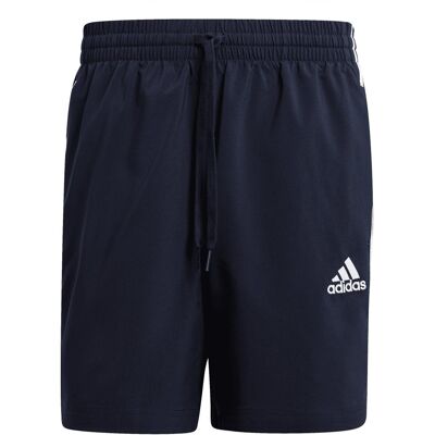 Adidas miesten Essentials Chelsea Aeroready 3 Stripes -sortsit Adidas miesten Essentials Chelsea Aeroready 3 Stripes -sortsit