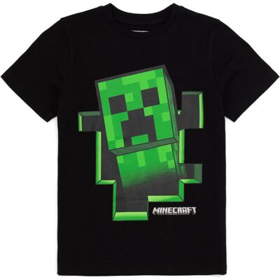Minecraft Poikien Creeper Inside T-paita Minecraft Poikien Creeper Inside T-paita