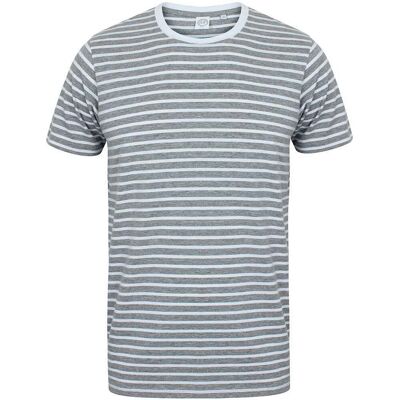 SF Unisex aikuisten raidallinen meleerattu T-paita SF Unisex aikuisten raidallinen meleerattu T-paita