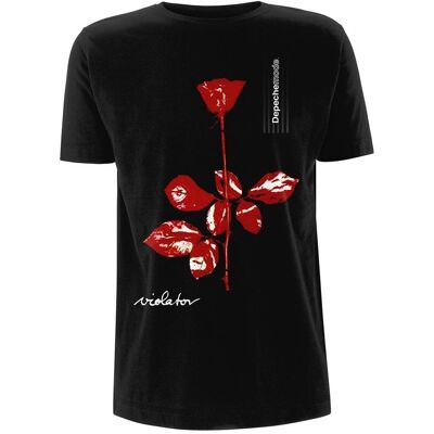 Depeche Mode Unisex Aikuisten Violator T-paita Depeche Mode Unisex Aikuisten Violator T-paita