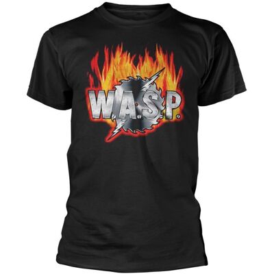 W.A.S.P Unisex aikuisten Sawblade Logo T-paita W.A.S.P Unisex aikuisten Sawblade Logo T-paita