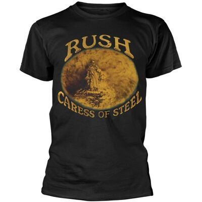Rush Unisex Aikuisten Caress Of Steel T-paita Rush Unisex Aikuisten Caress Of Steel T-paita