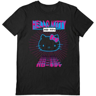 Hello Kitty Unisex Aikuisten Sanrio Tokyo T-paita Hello Kitty Unisex Aikuisten Sanrio Tokyo T-paita
