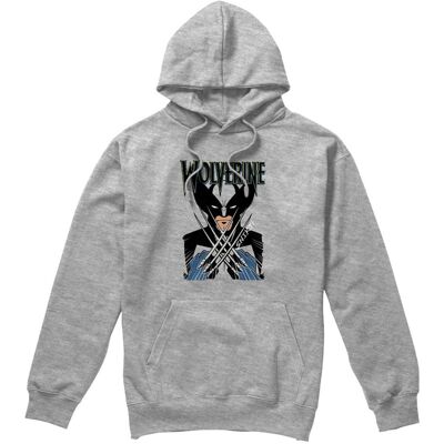 Marvel Miesten X-Men Wolverine Action Shot -huppari Marvel Miesten X-Men Wolverine Action Shot -huppari