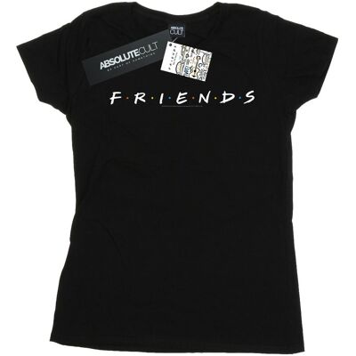 Friends naisten/naisten logollinen puuvillainen T-paita Friends naisten/naisten logollinen puuvillainen T-paita