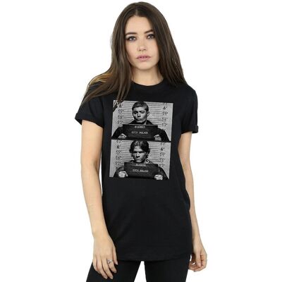 Supernatural Naisten Winchester Mugshot Puuvillainen Boyfriend T-paita Supernatural Naisten Winchester Mugshot Puuvillainen Boyfriend T-paita