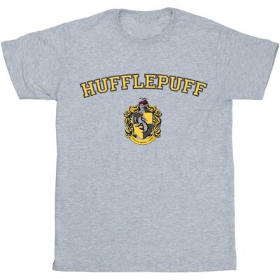 Harry Potter Naisten Hufflepuff-harja puuvillainen Boyfriend T-paita Harry Potter Naisten Hufflepuff-harja puuvillainen Boyfriend T-paita