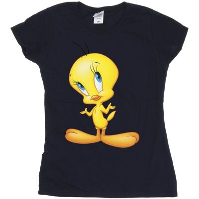 Looney Tunes Naisten Tweety Standing Puuvilla T-paita Looney Tunes Naisten Tweety Standing Puuvilla T-paita