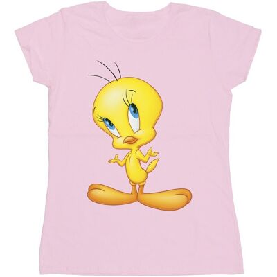 Looney Tunes Naisten Tweety Standing Puuvilla T-paita Looney Tunes Naisten Tweety Standing Puuvilla T-paita