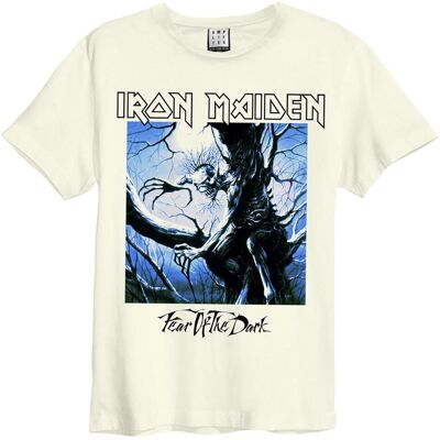 Amplified Unisex Aikuisten Fear Of The Dark Iron Maiden Vintage T-paita Amplified Unisex Aikuisten Fear Of The Dark Iron Maiden Vintage T-paita