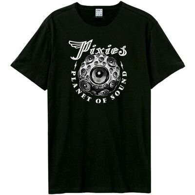 Amplified Unisex Aikuisten Planet Of Sound Pixies T-paita Amplified Unisex Aikuisten Planet Of Sound Pixies T-paita