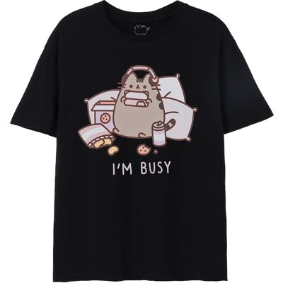 Pusheen Unisex Aikuisten I´m Busy Lyhythihainen T-paita Pusheen Unisex Aikuisten I´m Busy Lyhythihainen T-paita