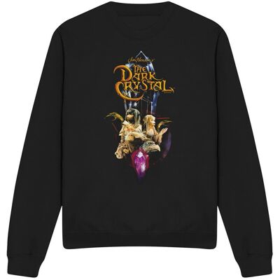 Dark Crystal Unisex aikuisten Crystal Quest -collegepaita Dark Crystal Unisex aikuisten Crystal Quest -collegepaita