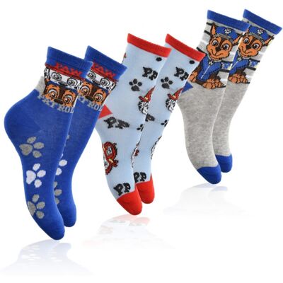 Paw Patrol Ryhmä Hau Lastensukat / Sukat lapsille - 3 kpl:n pakkaus - 31/34 Paw Patrol Ryhmä Hau Lastensukat / Sukat lapsille - 3 kpl:n pakkaus - 31/34