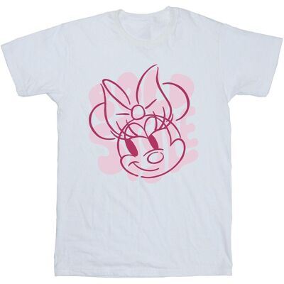Disney Girls Minnie Mouse Bold Style -puuvillainen T-paita Disney Girls Minnie Mouse Bold Style -puuvillainen T-paita