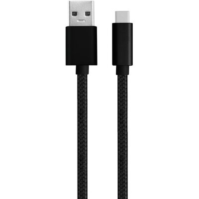 NÖRDIC USB C–USB A Kaapeli - 3m Nailonpunottu 60W 5Gbps 3A NÖRDIC USB C–USB A Kaapeli - 3m Nailonpunottu 60W 5Gbps 3A