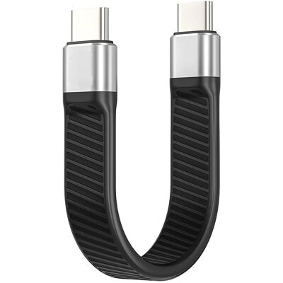 NÖRDIC lyhyt USB4-kaapeli 14cm 40Gbps data 8K video PD 100W yhteensopiva Thunderbolt 3:n kanssa NÖRDIC lyhyt USB4-kaapeli 14cm 40Gbps data 8K video PD 100W yhteensopiva Thunderbolt 3:n kanssa