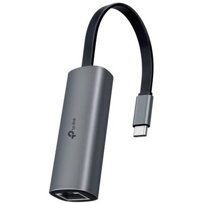 TP-Link UE302C, Langallinen, USB Type-C, Ethernet, 2500 Mbit/s, Harmaa TP-Link UE302C, Langallinen, USB Type-C, Ethernet, 2500 Mbit/s, Harmaa