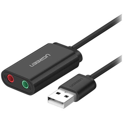 Ugreen - Äänikortti - USB 2.0 Ugreen - Äänikortti - USB 2.0