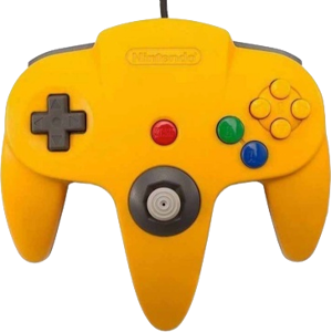 Nintendo 64 Controller - Yellow - Original Used (KÄYTETTY TAVARA) Nintendo 64 Controller - Yellow - Original Used (KÄYTETTY TAVARA)