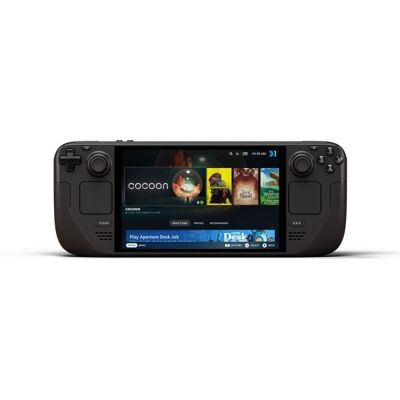 Valve Steam Deck bærbar spilkonsol 18,8 cm (7.4") 512 GB Berøringsskærm Wi-Fi Sort Valve Steam Deck bærbar spilkonsol 18,8 cm (7.4") 512 GB Berøringsskærm Wi-Fi Sort