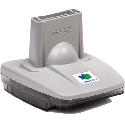 Nintendo N64 - 64 - Transfer Pak Original - N64 (KÄYTETTY TAVARA) Nintendo N64 - 64 - Transfer Pak Original - N64 (KÄYTETTY TAVARA)