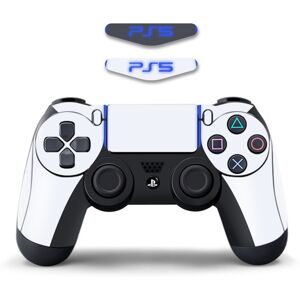 Sony PS4 / PS4 Slim Game Controller Irrotettava tarra - Valkoinen Sony PS4 / PS4 Slim Game Controller Irrotettava tarra - Valkoinen